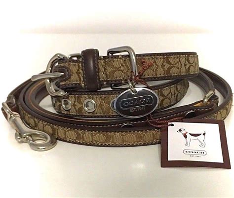 cheap coach dog collars|coach dog collar and leash.